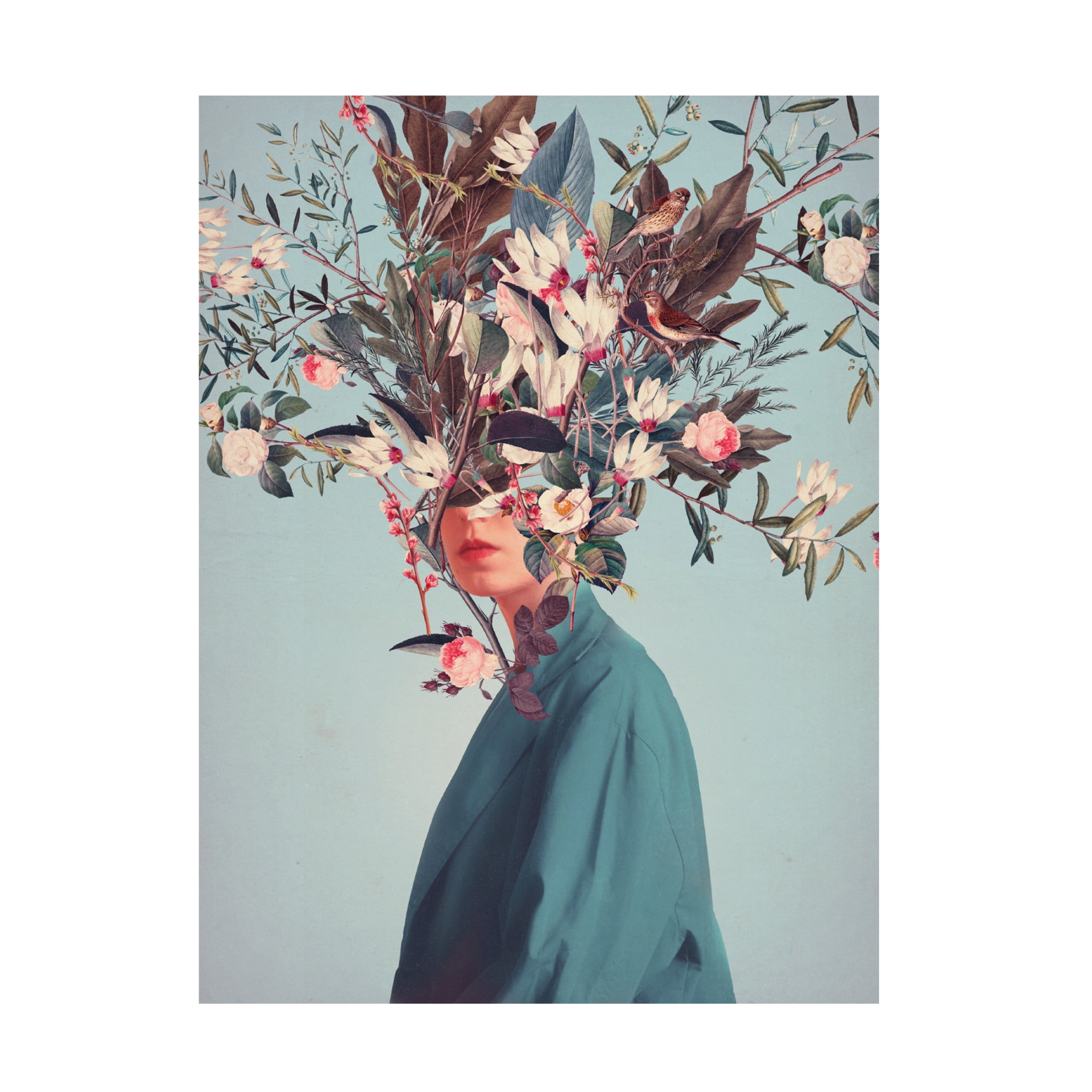 Trademark Fine Art Frank Moth  I Was Hidden but You Saw Me Canvas Wall Art