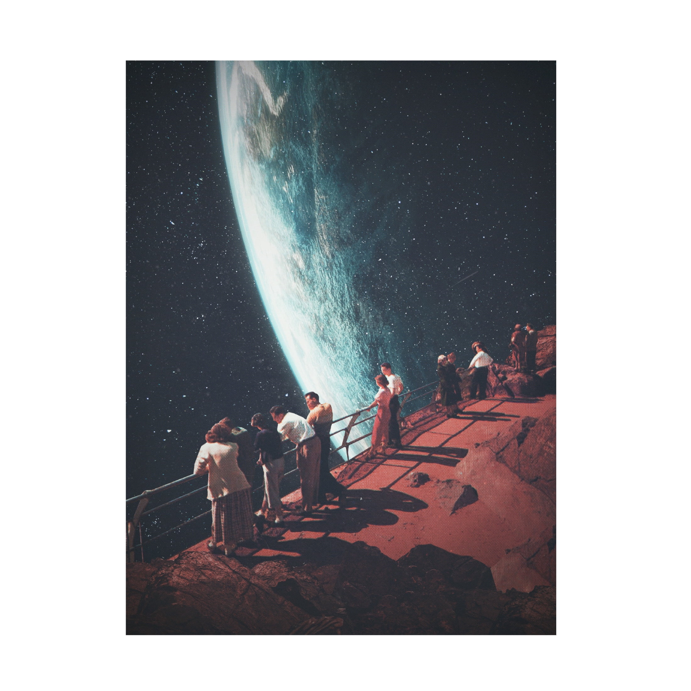 Trademark Fine Art Frank Moth Missing the Ones We Left Behind Canvas Wall Art