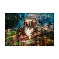 Trademark Fine Art Frank Scheil Night At St. Pauls Canvas Wall Art