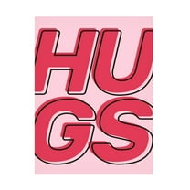 Trademark Fine Art Frankie KerrDineen Hugs Canvas Wall Art