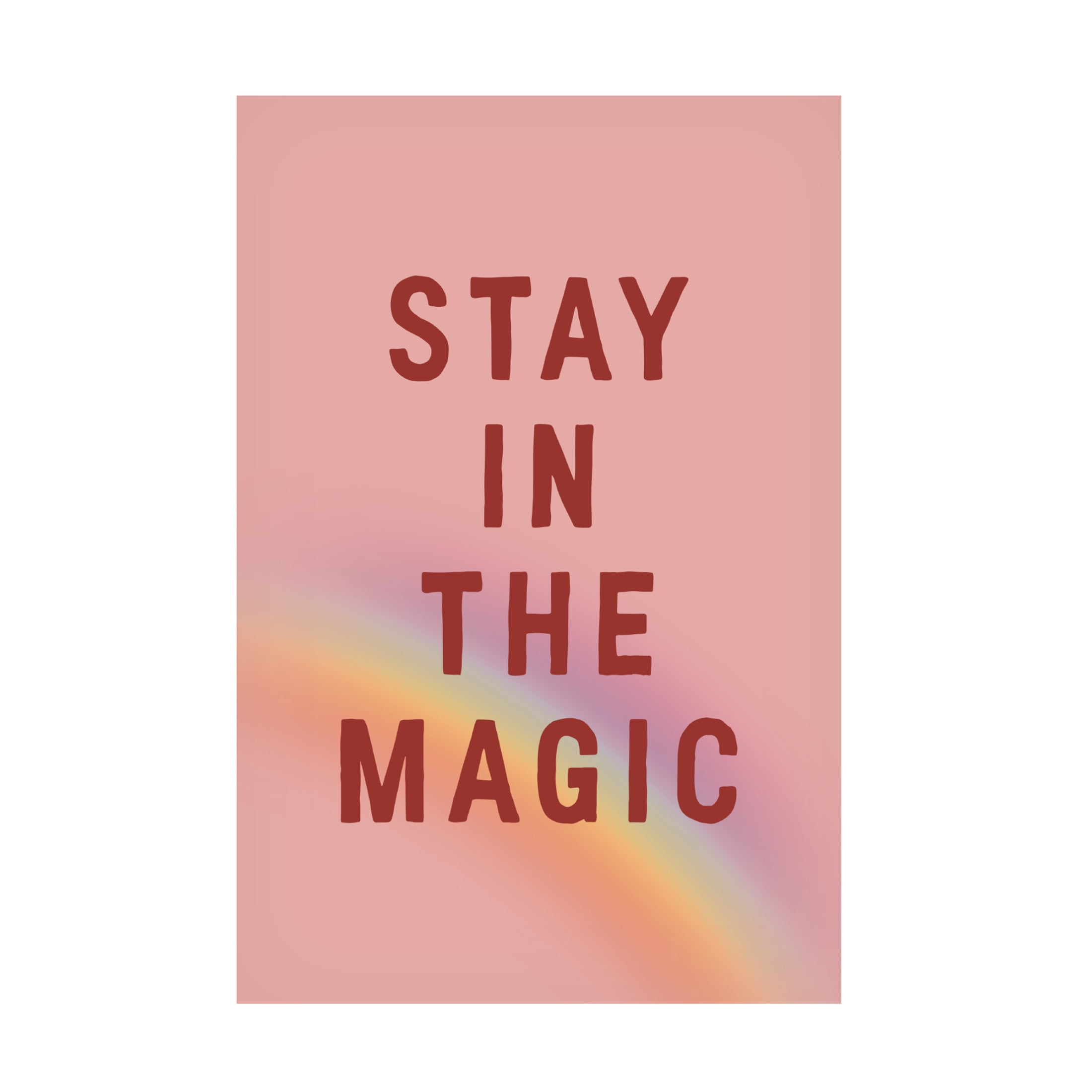 Trademark Fine Art Frankie KerrDineen Stay In the Magic Canvas Wall Art