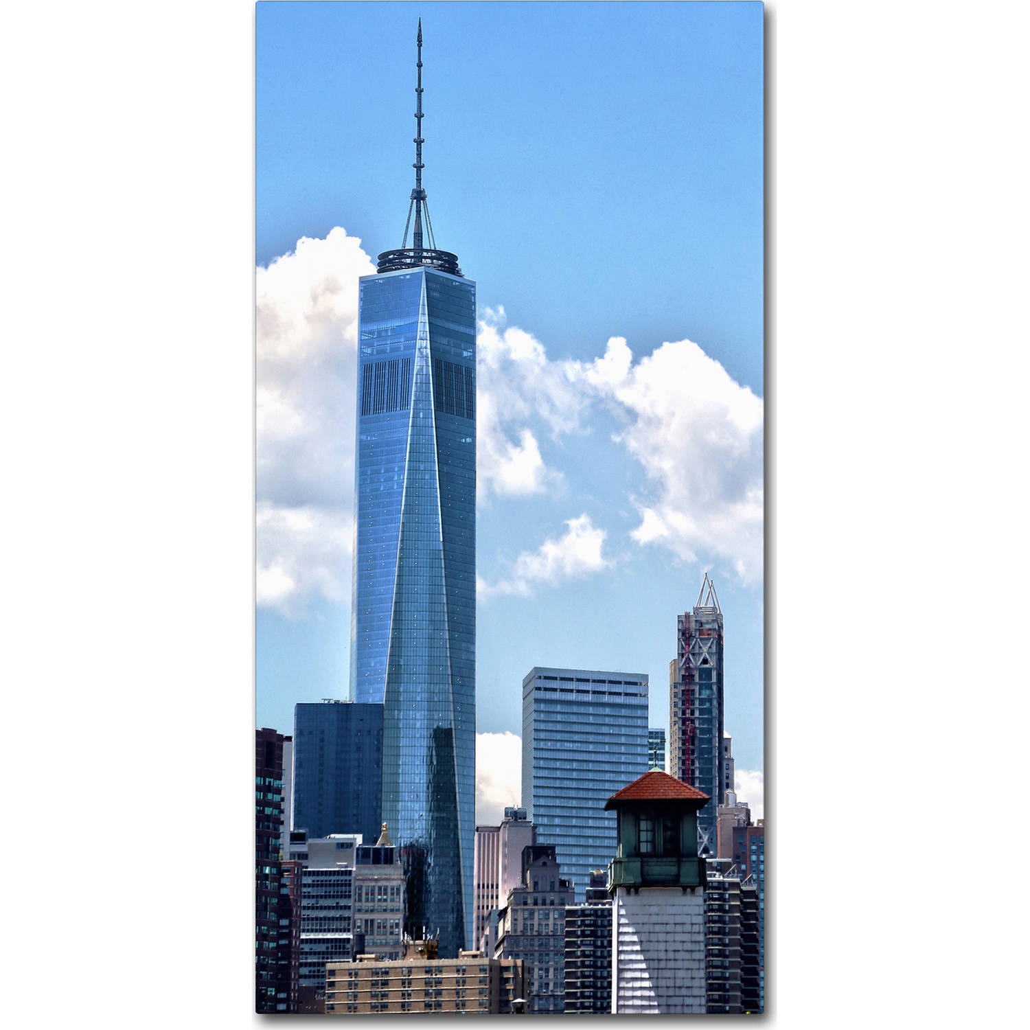 Trademark Fine Art "Freedom Tower I" Canvas Art by CATeyes