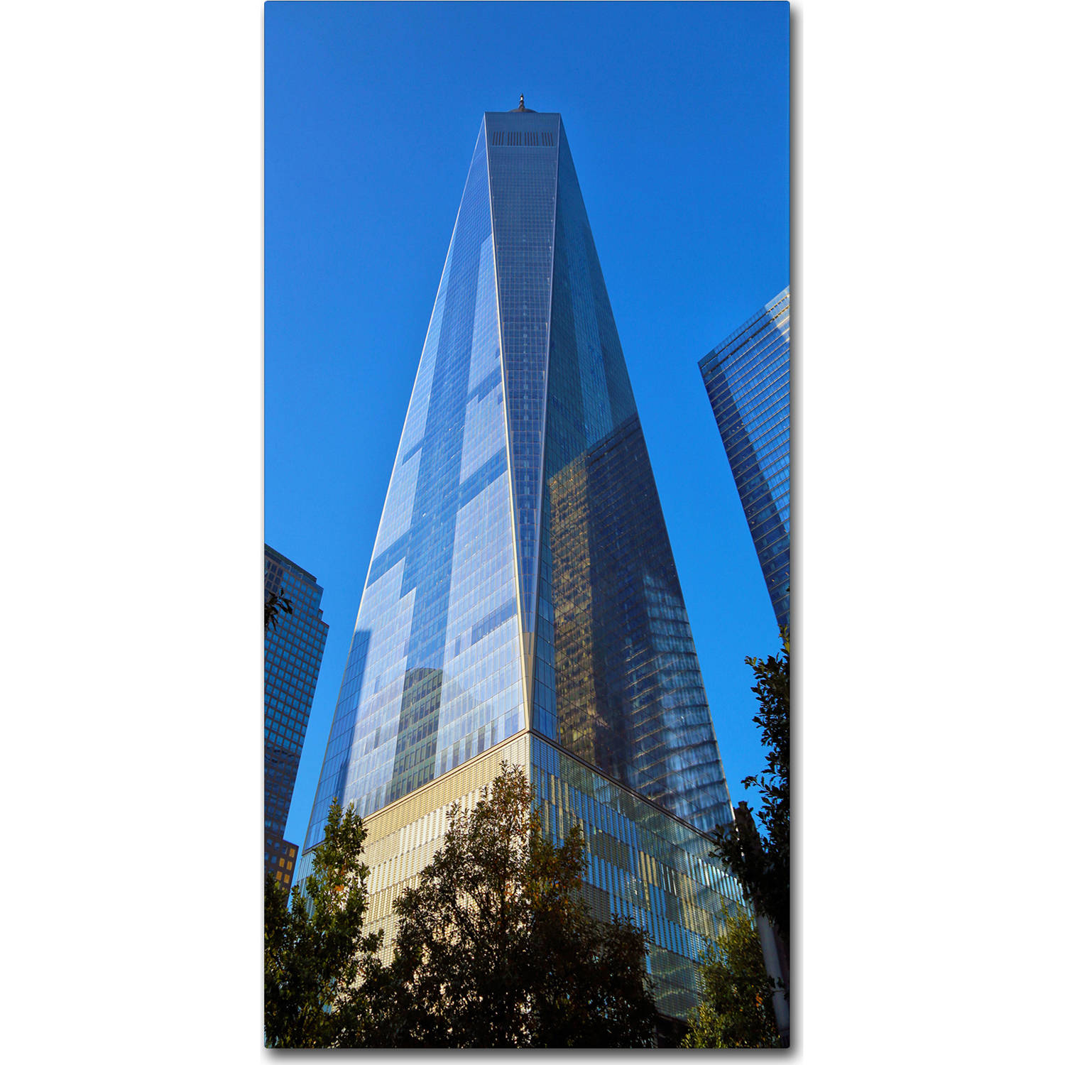 Trademark Fine Art "Freedom Tower II" Canvas Art by CATeyes