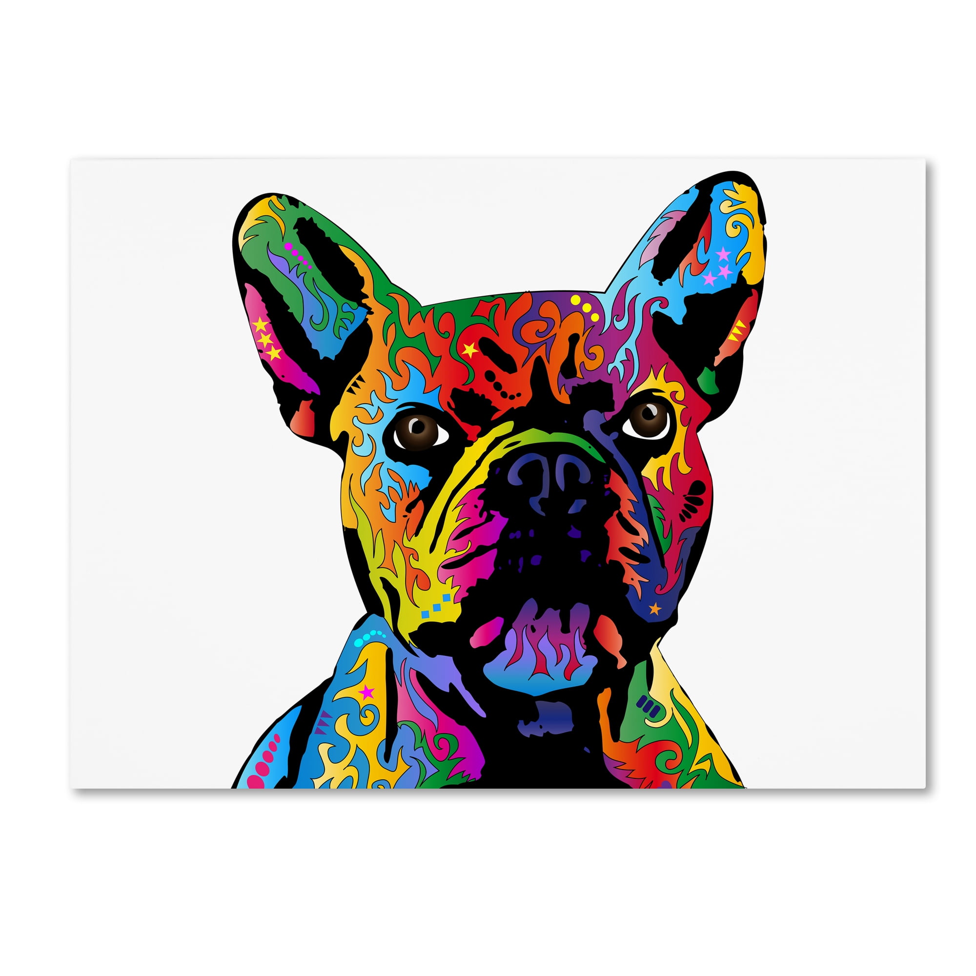 French bulldog canvas painting sale