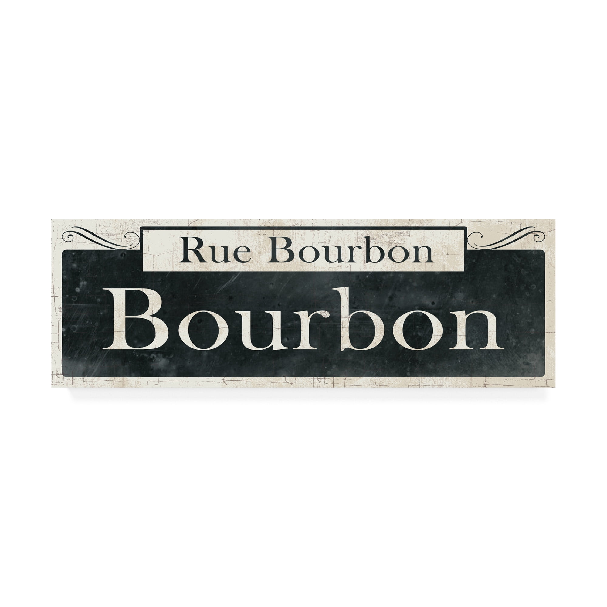 Trademark Fine Art 'French Quarter Sign I' Canvas Art by Wild Apple Portfolio