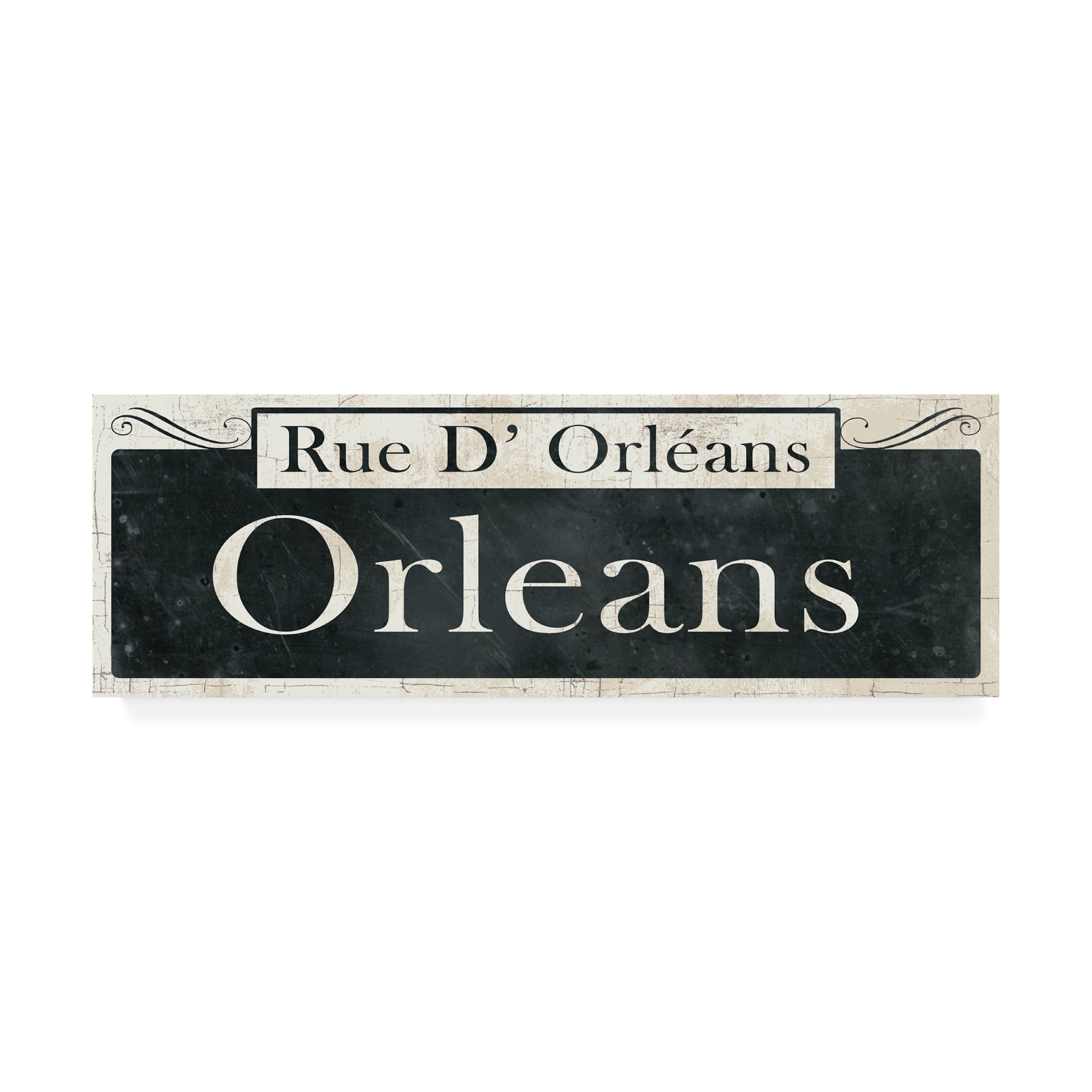 Trademark Fine Art 'French Quarter Sign II' Canvas Art by Wild Apple Portfolio