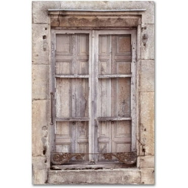 Trademark Fine Art 'French Window I' Canvas Art by Cora Niele