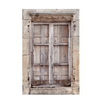 Trademark Fine Art Cora Niele French Window I Canvas Wall Art - 12x19