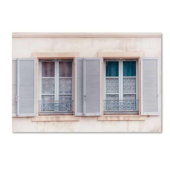 Trademark Fine Art 'French Windows II' Canvas Art by Cora Niele