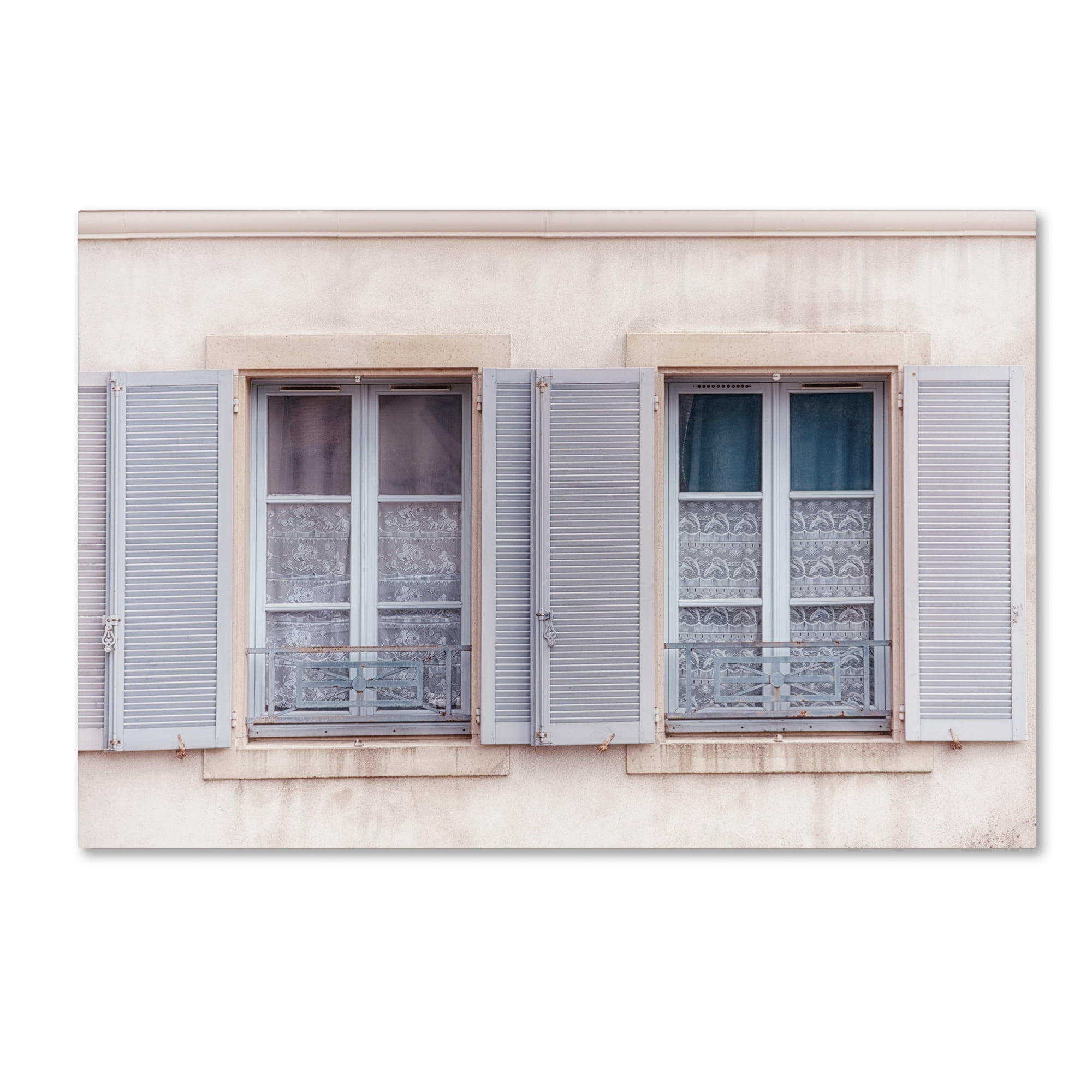 Trademark Fine Art 'French Windows II' Canvas Art by Cora Niele