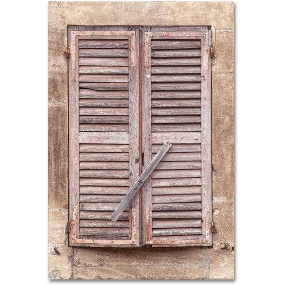 Trademark Fine Art 'French Windows III' Canvas Art by Cora Niele