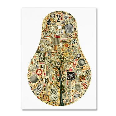 Trademark Fine Art 'Frequency' Canvas Art by Colin Johnson