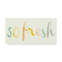 Trademark Fine Art 'Fresh And Clean I' Canvas Art by June Erica Vess