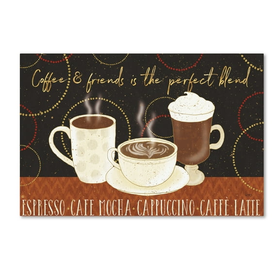 Trademark Fine Art 'Fresh Coffee I' Canvas Art by Lisa Audit