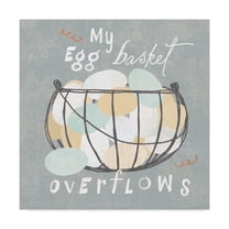 Trademark Fine Art 'Fresh Eggs III' Canvas Art by Sue Schlabach