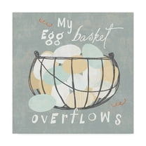 Trademark Fine Art 'Fresh Eggs III' Canvas Art by Sue Schlabach