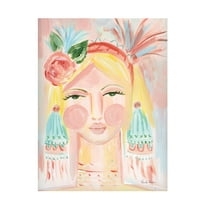 Trademark Fine Art 'Fresh Face II' Canvas Art by Farida Zaman