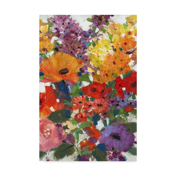 Trademark Fine Art 'Fresh Floral I' Canvas Art by Tim OToole