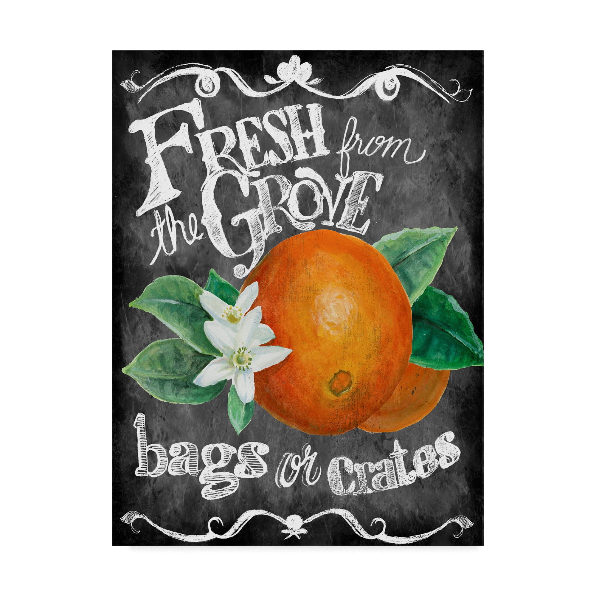 Trademark Fine Art 'Fresh From The Grove' Canvas Art by Art Licensing Studio