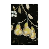 Trademark Fine Art 'Fresh Pears I' Canvas Art by Jennifer Goldberger