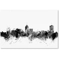 thumbnail image 1 of Trademark Fine Art "Fresno California Skyline B&W" Canvas Art by Michael Tompsett, 1 of 3