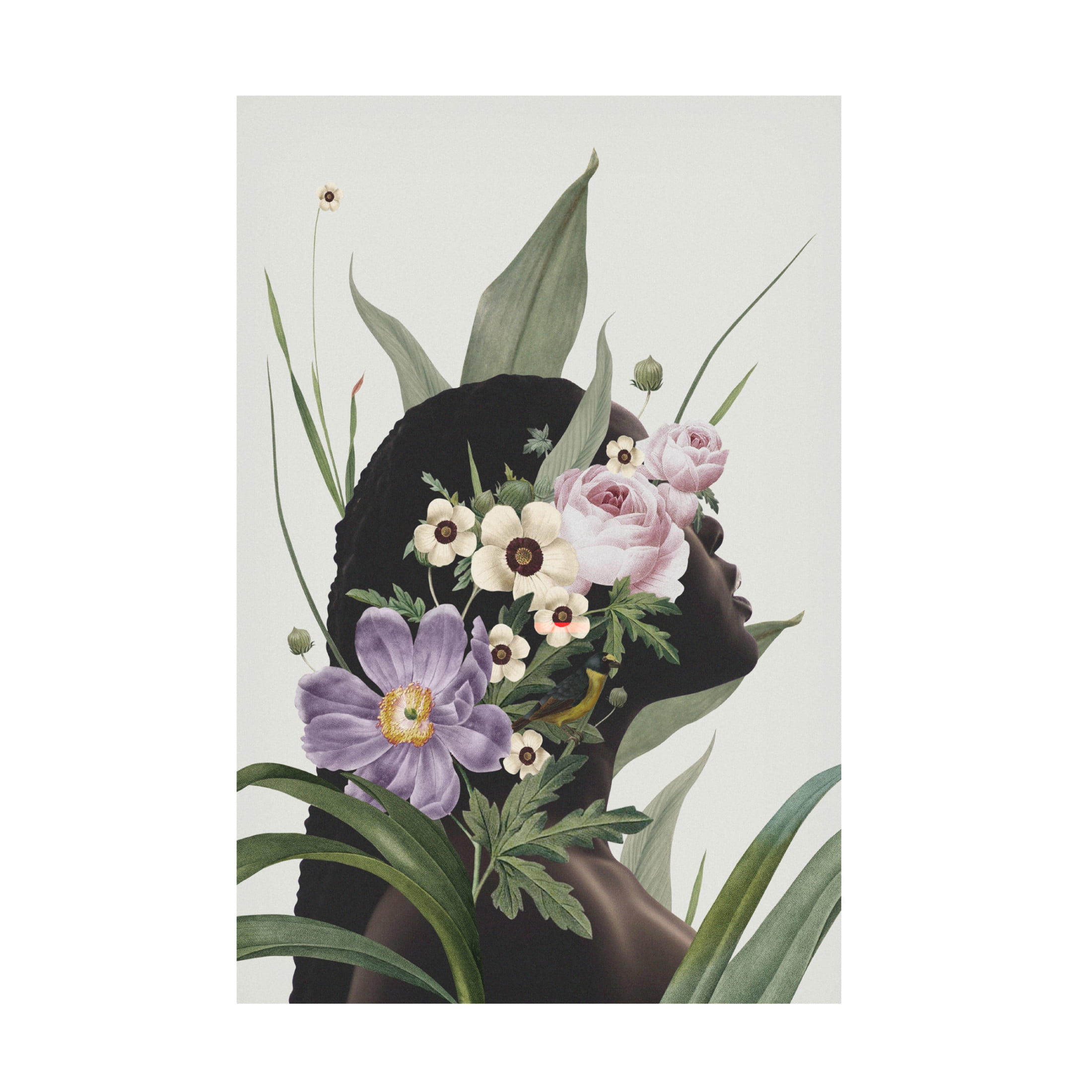 Trademark Fine Art Frida Floral Studio Purple flower Canvas Wall Art
