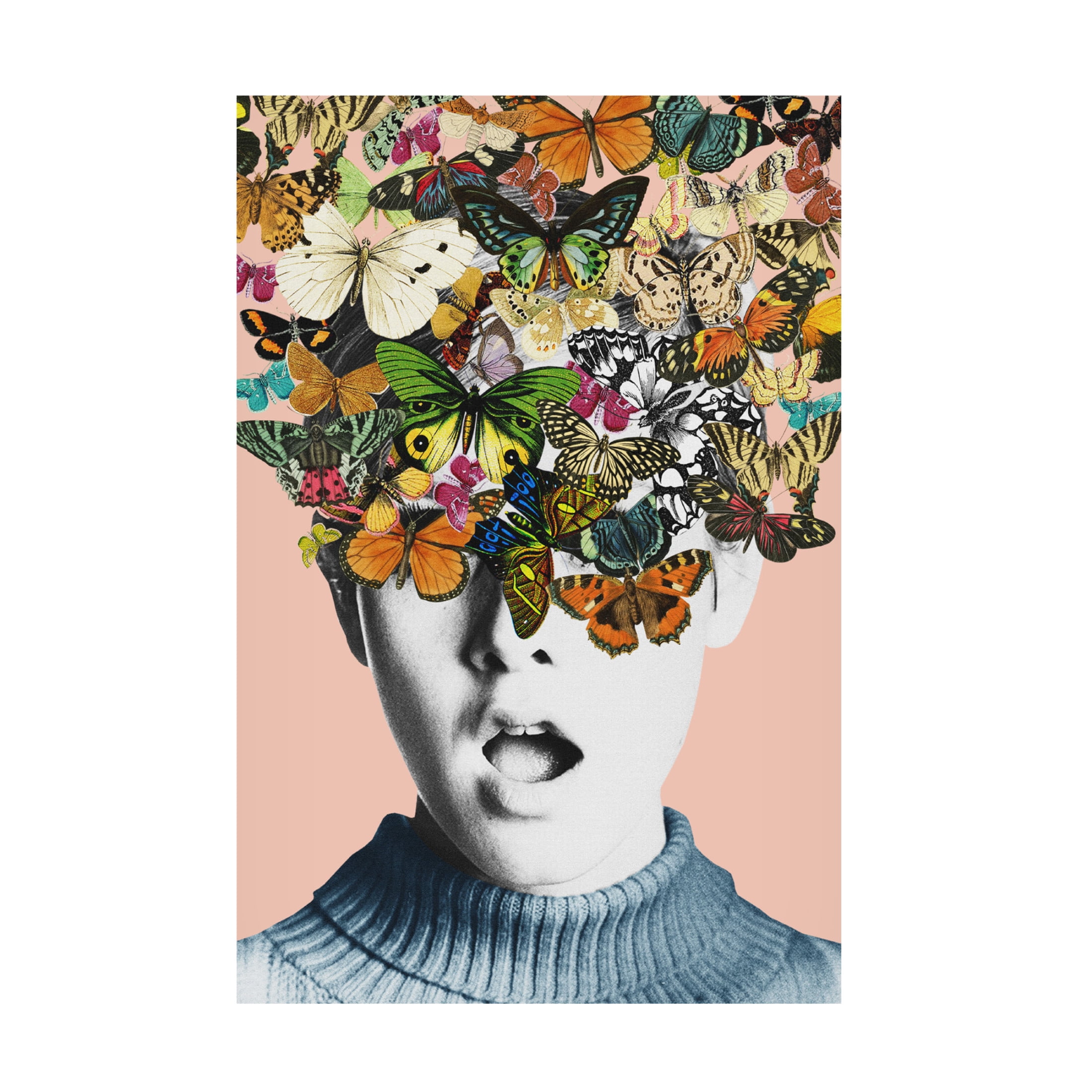Trademark Fine Art Frida Floral Studio Twiggy surprise Canvas Wall Art