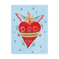 Trademark Fine Art 'Frida's Heart II' Canvas Art by Farida Zaman