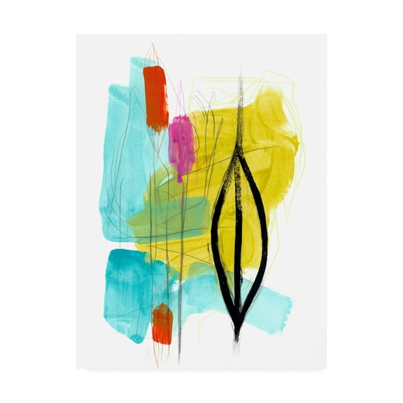 Trademark Fine Art 'Fringe Aspect I' Canvas Art by June Erica Vess