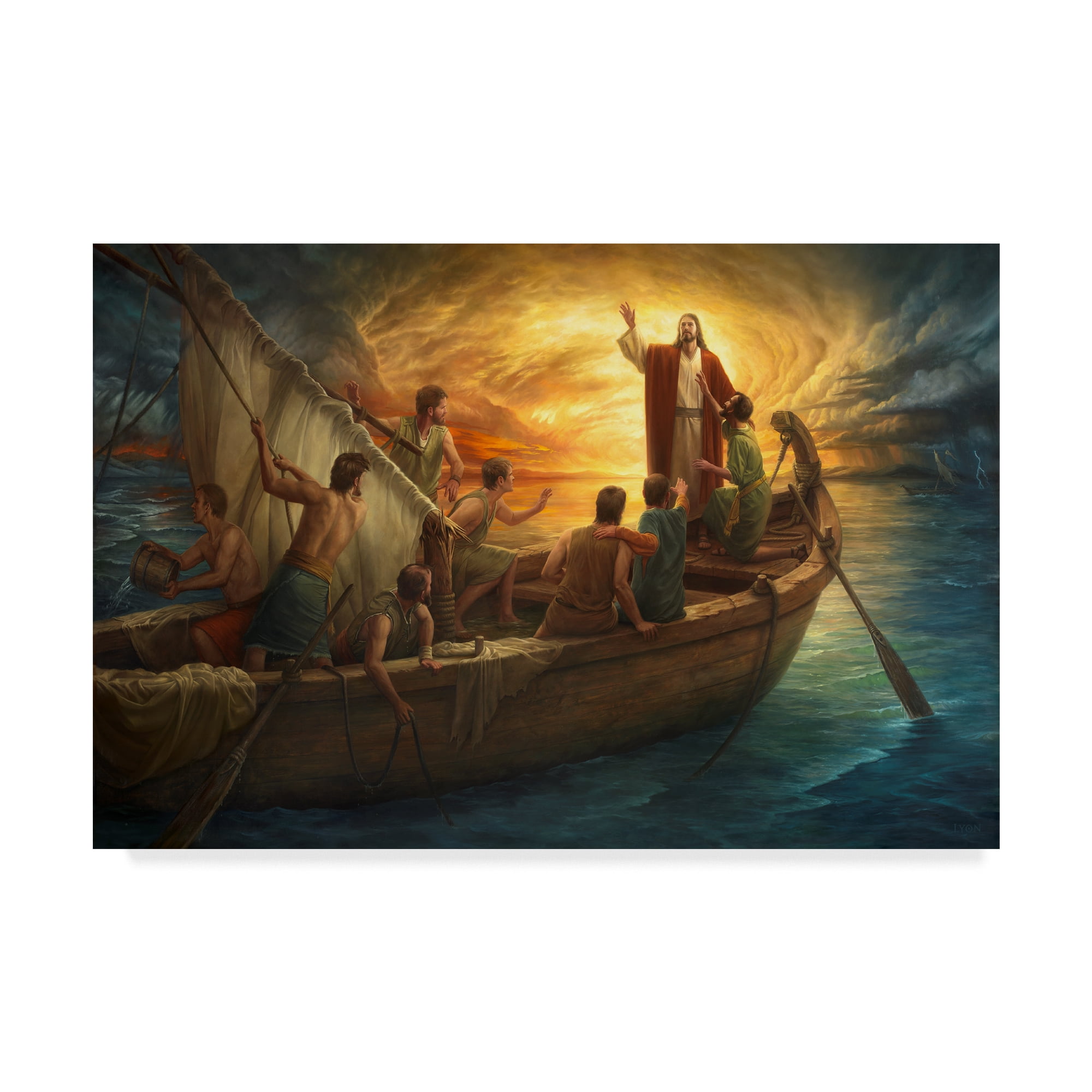 Trademark Fine Art 'From Fear To Faith' Canvas Art by Howard Lyon