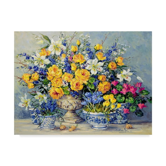 Trademark Fine Art ' From Gabrielles Garden' Canvas Art by Barbara Mock