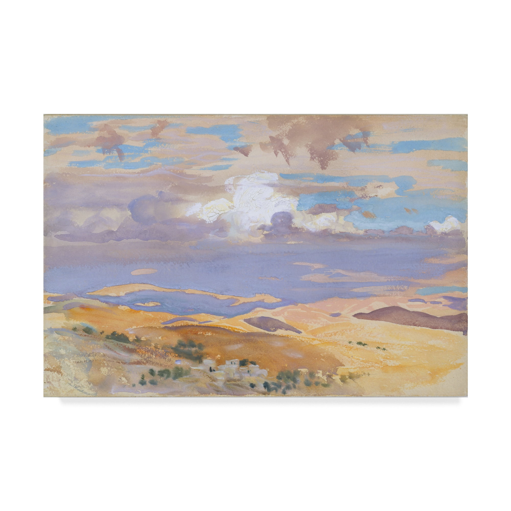 Trademark Fine Art 'From Jerusalem' Canvas Art by John Singer Sargent
