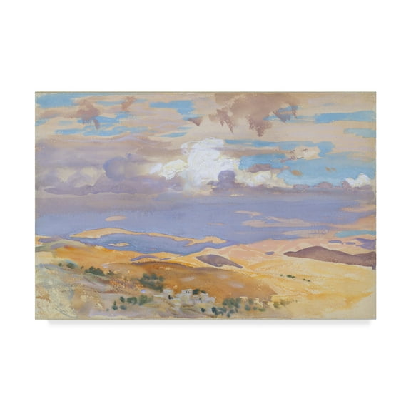 Trademark Fine Art 'From Jerusalem' Canvas Art by John Singer Sargent