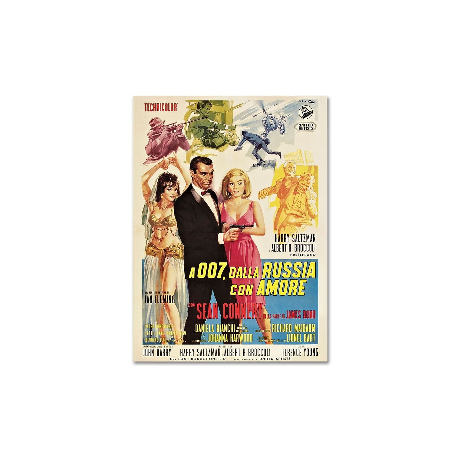 Trademark Fine Art "From Russia With Love" Canvas Art by Vintage Apple Collection
