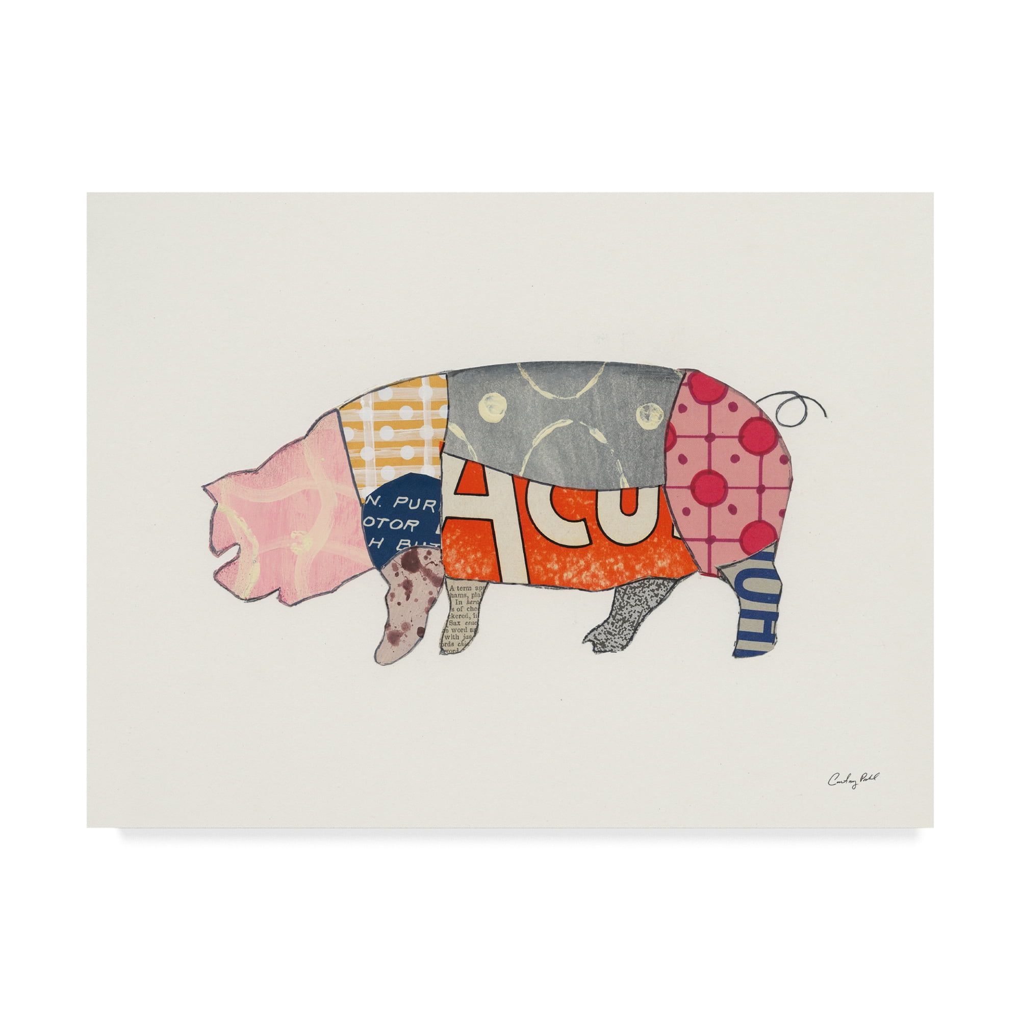 Trademark Fine Art 'From the Butcher II' Canvas Art by Courtney Prahl
