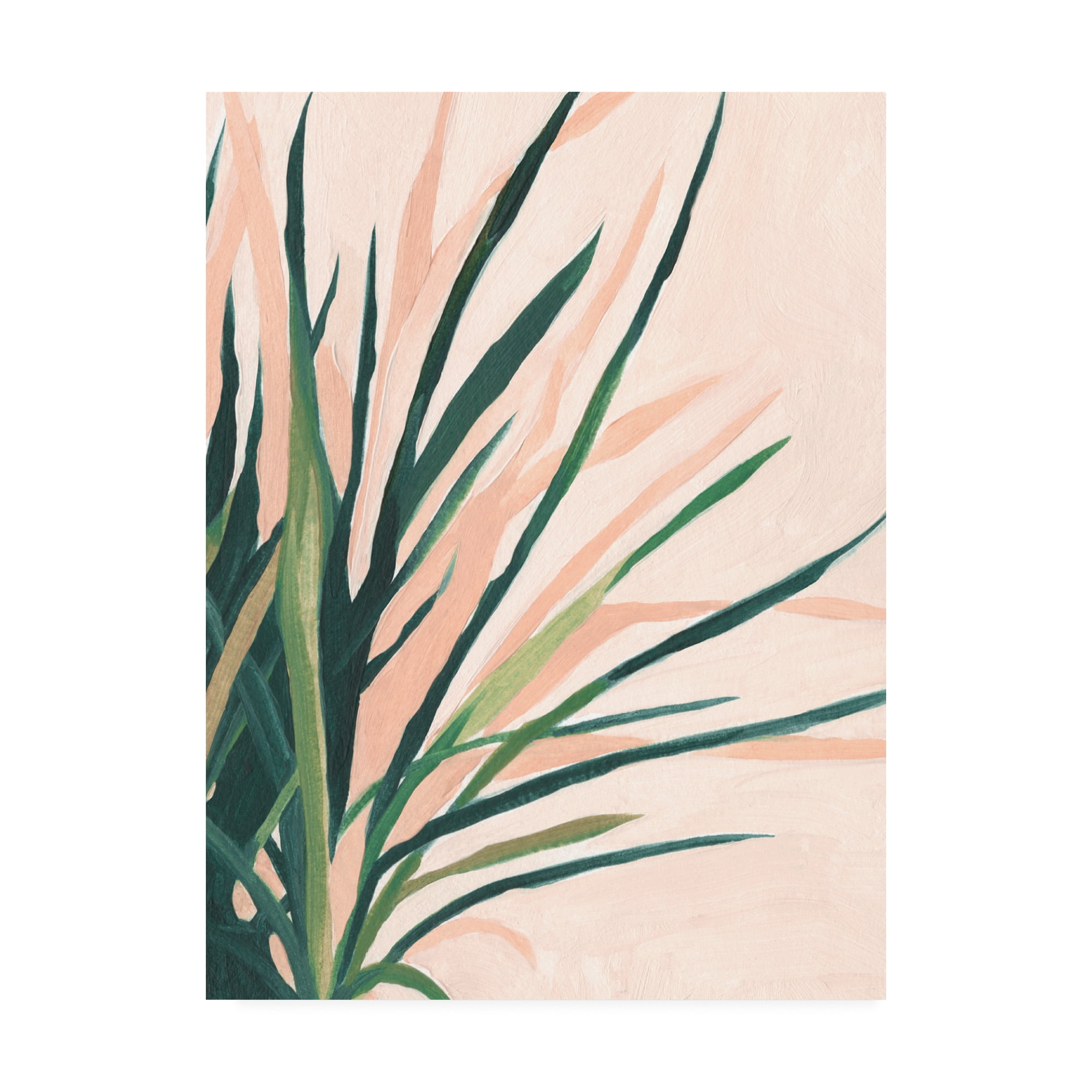 Trademark Fine Art 'Frond Impression II' Canvas Art by Emma Scarvey