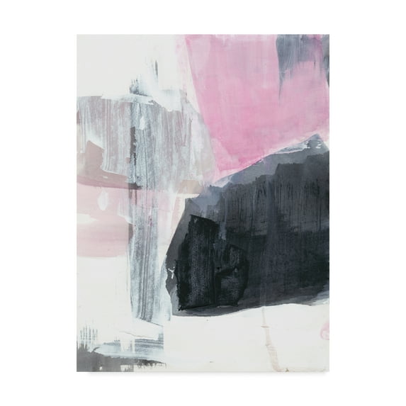 Trademark Fine Art 'Fuchsia Divide I' Canvas Art by Jennifer Goldberger