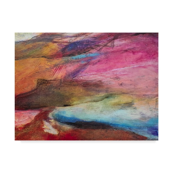 Trademark Fine Art 'Fuchsia Expression I' Canvas Art by Gabriela Villarreal