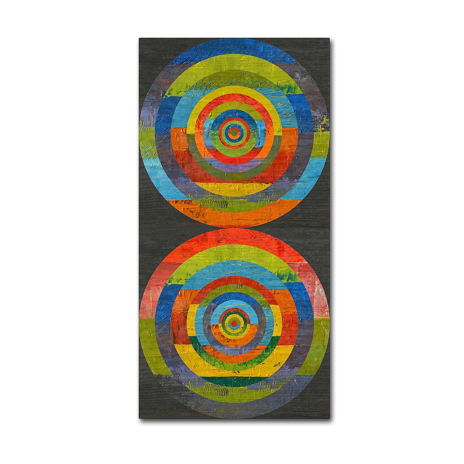 Trademark Fine Art "Full Circle 3.0" Canvas Art by Michelle Calkins