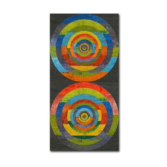 Trademark Fine Art "Full Circle 3.0" Canvas Art by Michelle Calkins