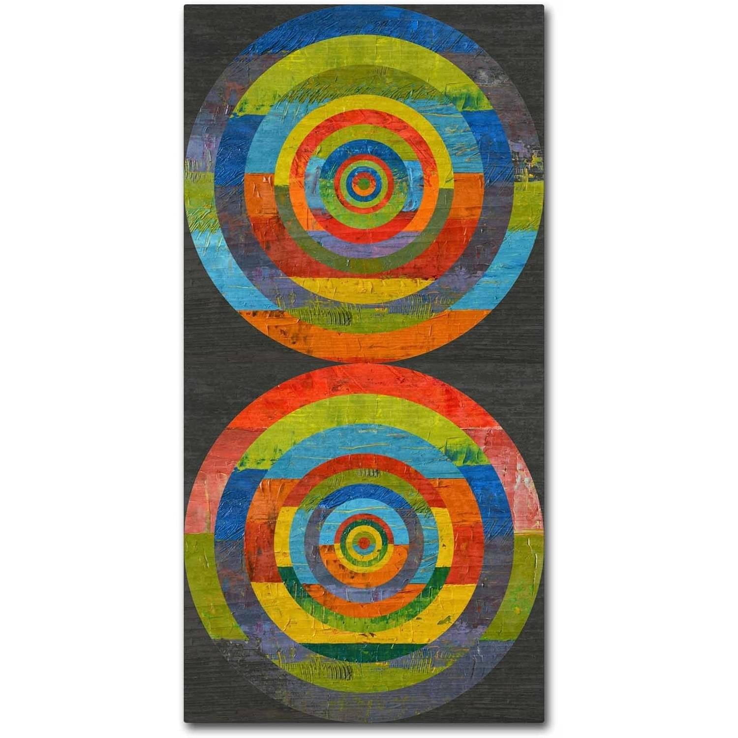 Trademark Fine Art "Full Circle 3.0" Canvas Art by Michelle Calkins