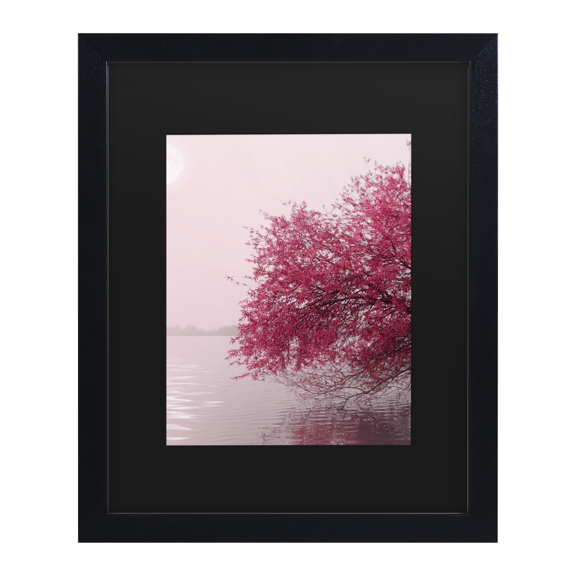 Trademark Fine Art 'Full Moon on the Lake' Canvas Art by Philippe Sainte-Laudy