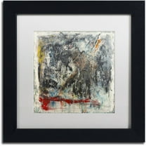 Trademark Fine Art "Furia e Paixao" Canvas Art by Joarez, White Matte, Black Frame