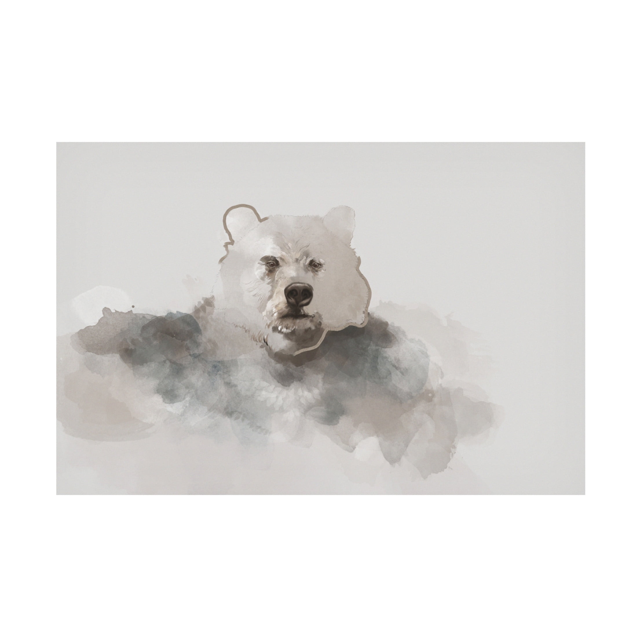 Trademark Fine Art Gabriella Roberg  Bear Canvas Wall Art