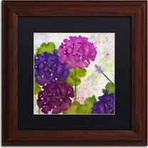 Trademark Fine Art "Gaia II" Canvas Art by Color Bakery, Black Matte, Wood Frame