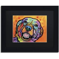 Trademark Fine Art "Galle" Canvas Art by Dean Russo, Black Matte, Black Frame