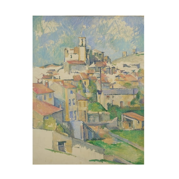 Trademark Fine Art Paul Cezanne Gardanne Canvas Wall Art - 14x19