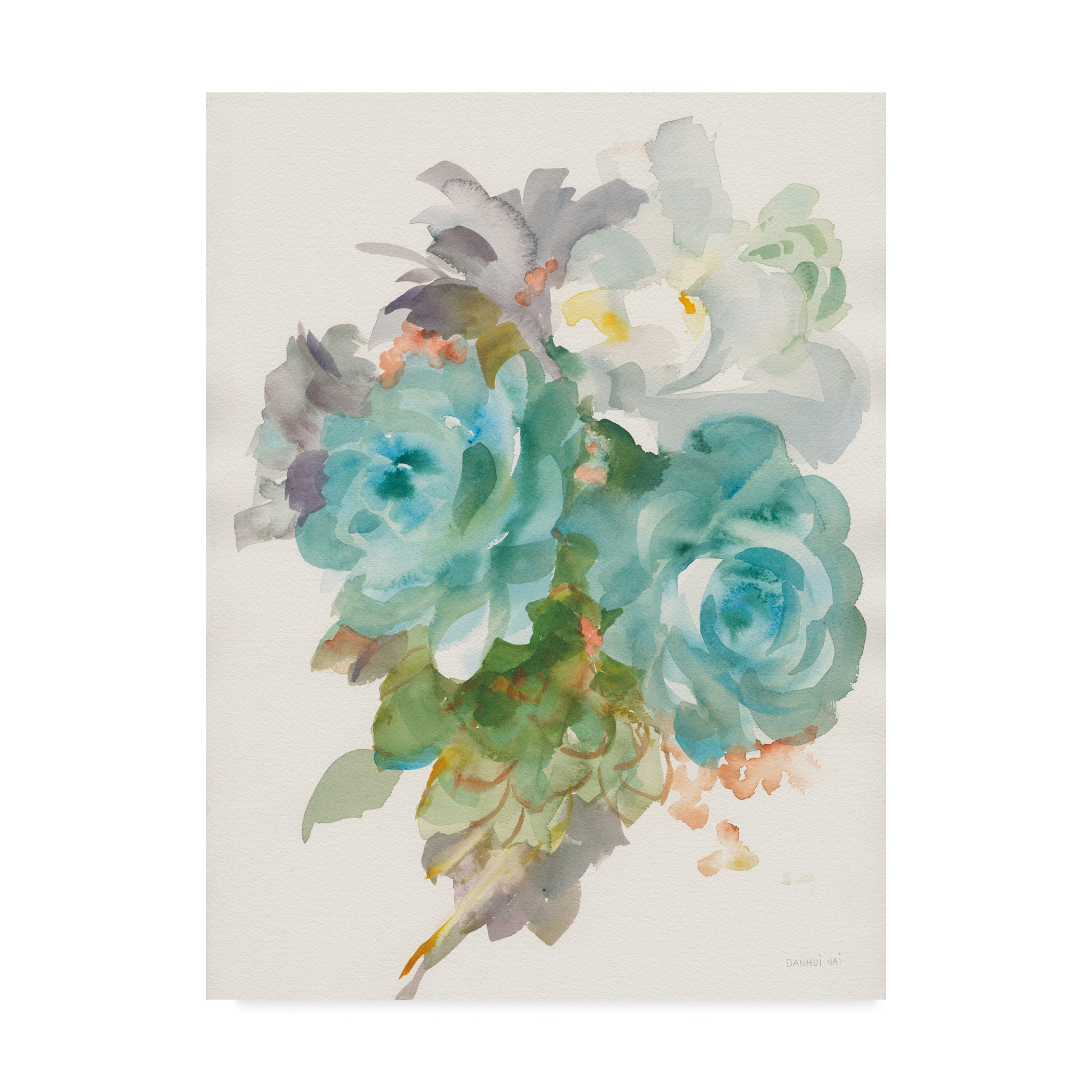 Trademark Fine Art 'Garden Bouquet III Crop' Canvas Art by Danhui Nai