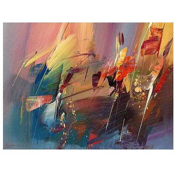 Trademark Fine Art "Garden" Canvas Art by Ricardo Tapia
