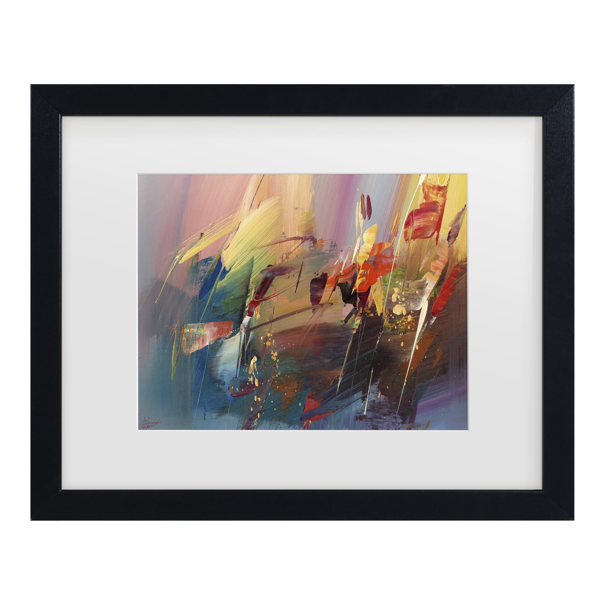 Trademark Fine Art 'Garden' Canvas Art by Ricardo Tapia